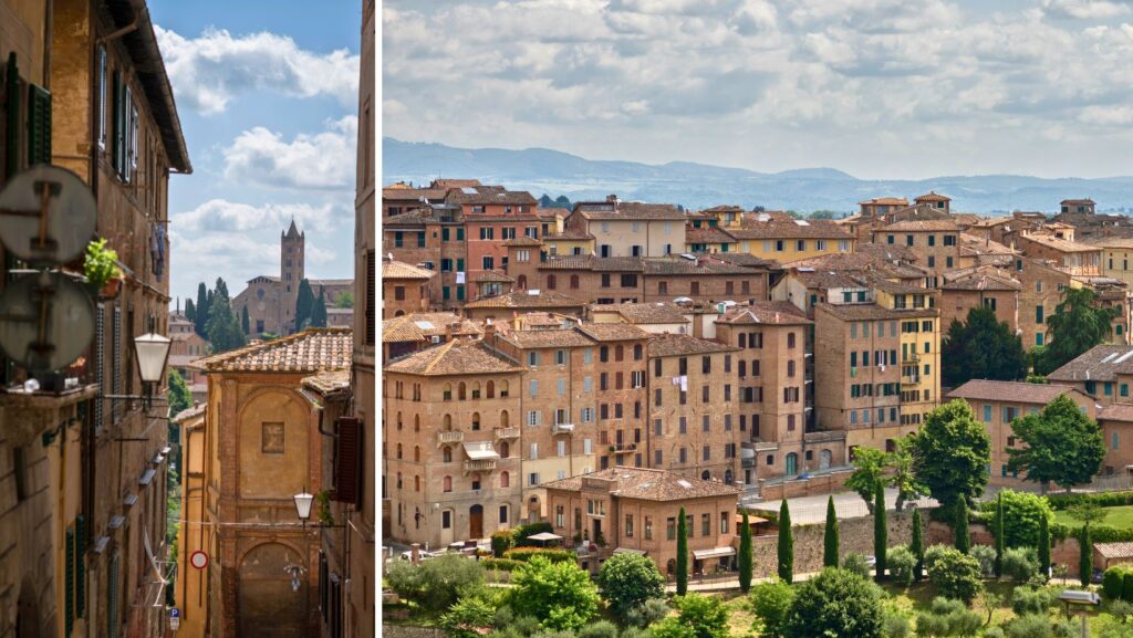 siena cityscapes