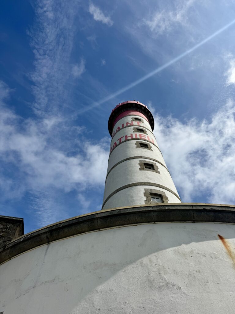 Image of St. Mathieu lighthouse in Le Conquet.