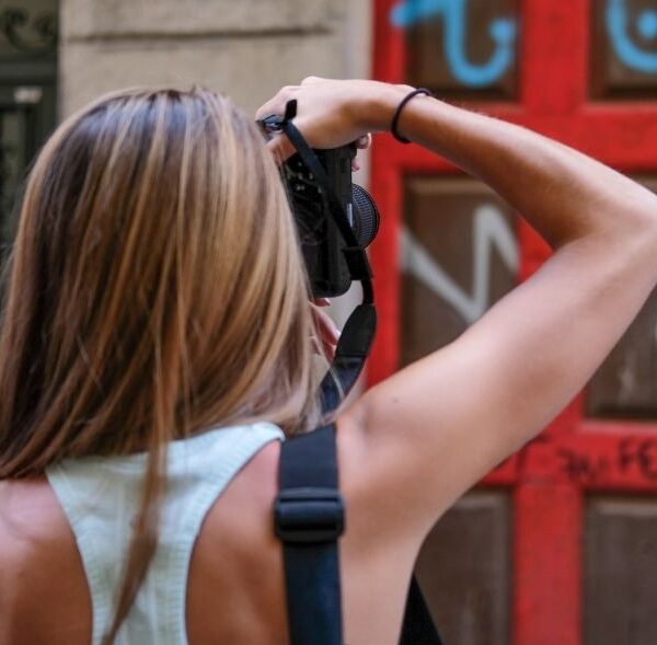 student-camera-red-door-nyc-photo